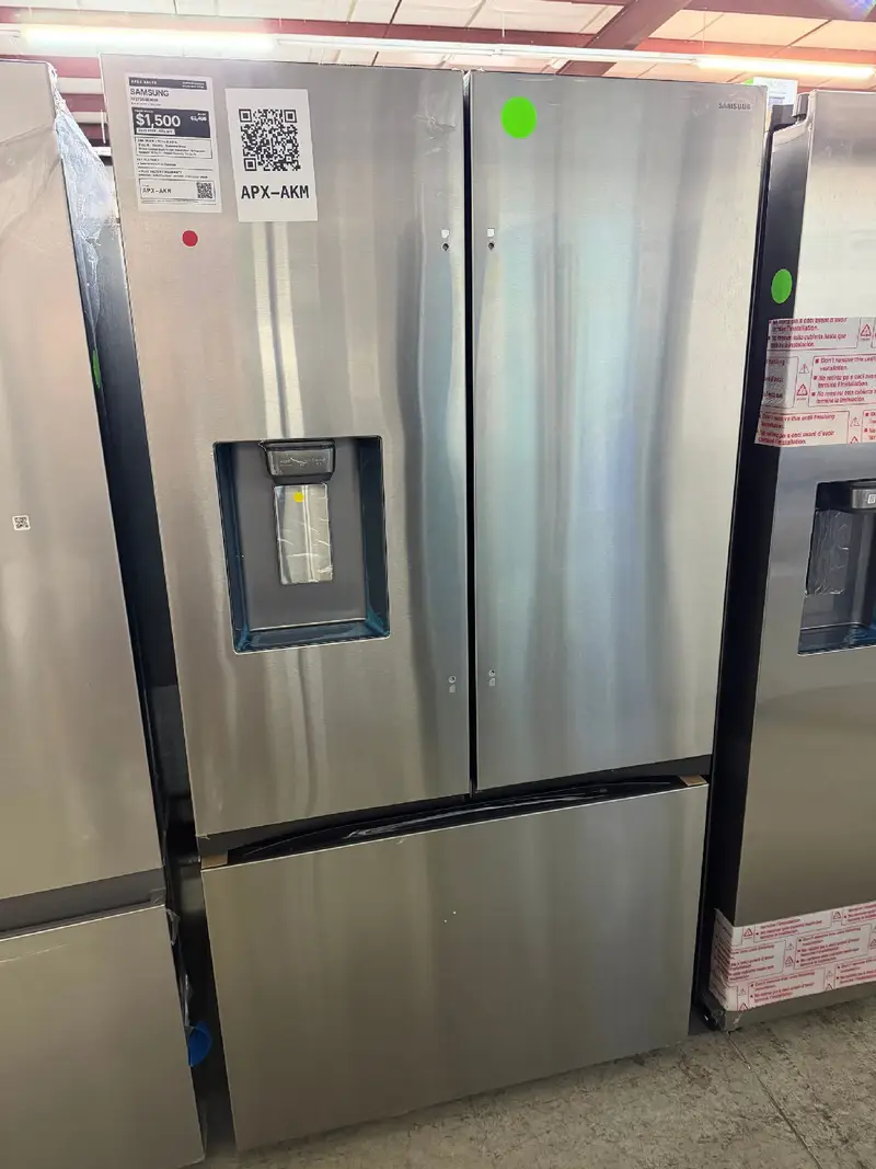 APX-AKM — Samsung RF27CG5B30SR Refrigerator, Stainless Steel, front — Jefferson City