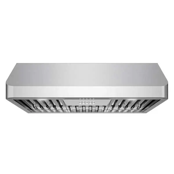 APX-ASB — Cosmo COS-QB75 Range Hood, Stainless Steel, front — Jefferson City