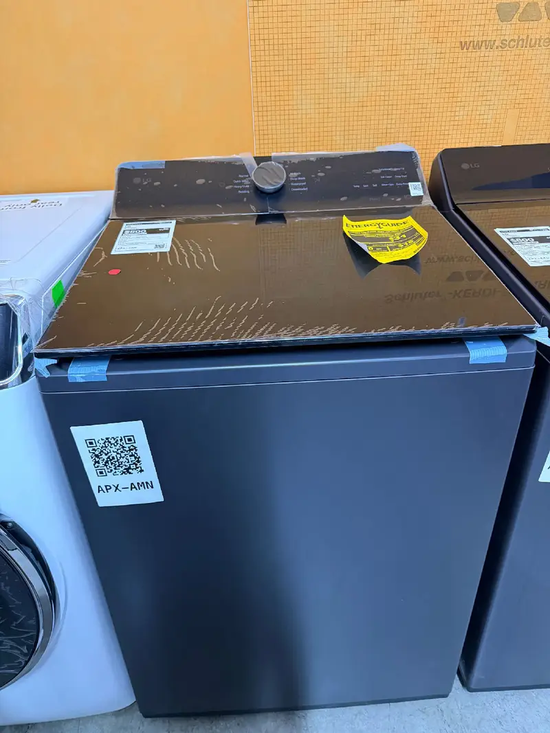 APX-AMN — LG WT8405CB Top Load Washer, Matte Black, front — Jefferson City