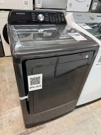 APX-A19 — Samsung DVE47CG3500VA3 Electric Dryer, Black, front — Jefferson City