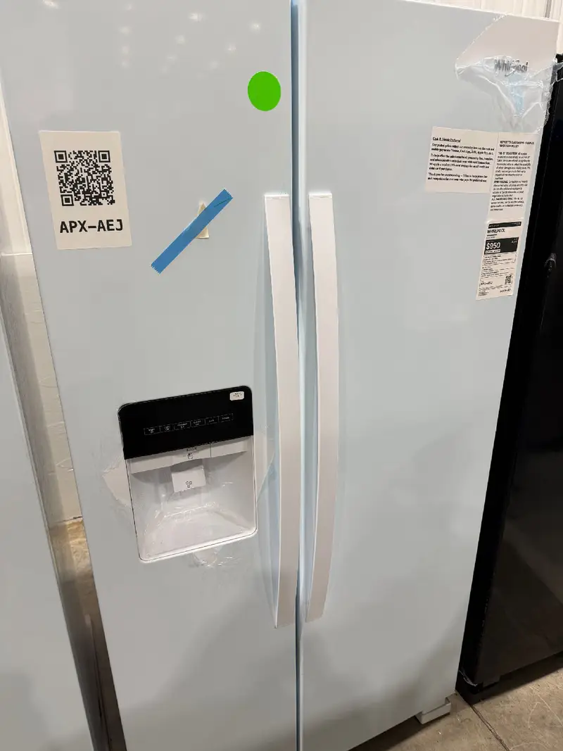 APX-AEJ — Whirlpool WRS315SDHW Refrigerator, White, front — Jefferson City