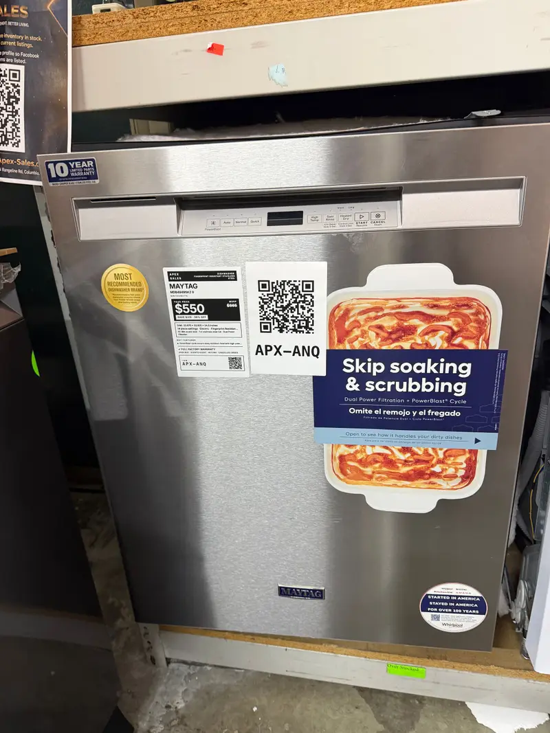 APX-ANQ — Maytag MDB4949SKZ 0 Dishwasher, front — Jefferson City