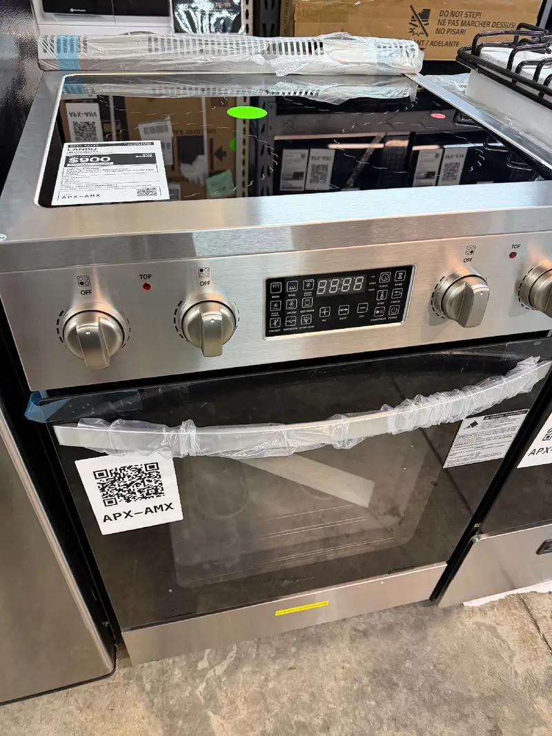 APX-AMX — Lanbo LBERT24RCSAA Electric Range, Stainless Steel, front — Jefferson City