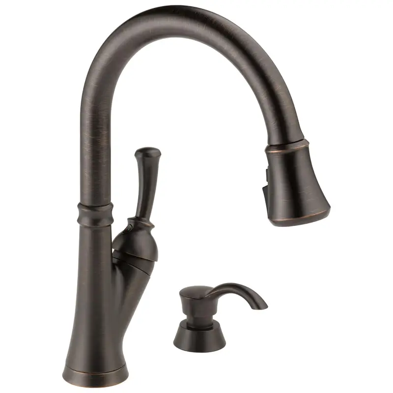 APX-AR7 — Delta 19949Z-RBSD-DST Faucets, Venetian Bronze, front — Jefferson City