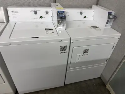 APX-A94 — Whirlpool CAE2745FQ3 Top Load Washer, White, front — Jefferson City