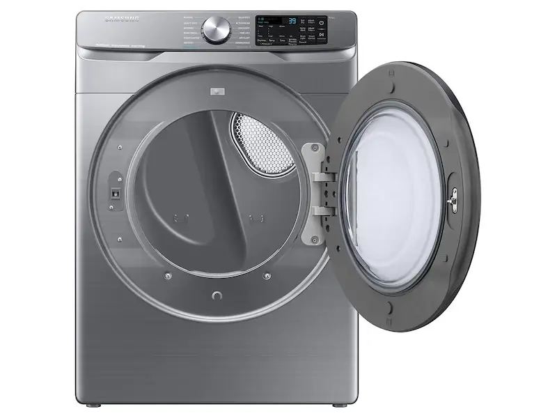 APX-AGJ — Samsung DVE45B6300P/A3 Electric Dryer, Platinum, front — Jefferson City