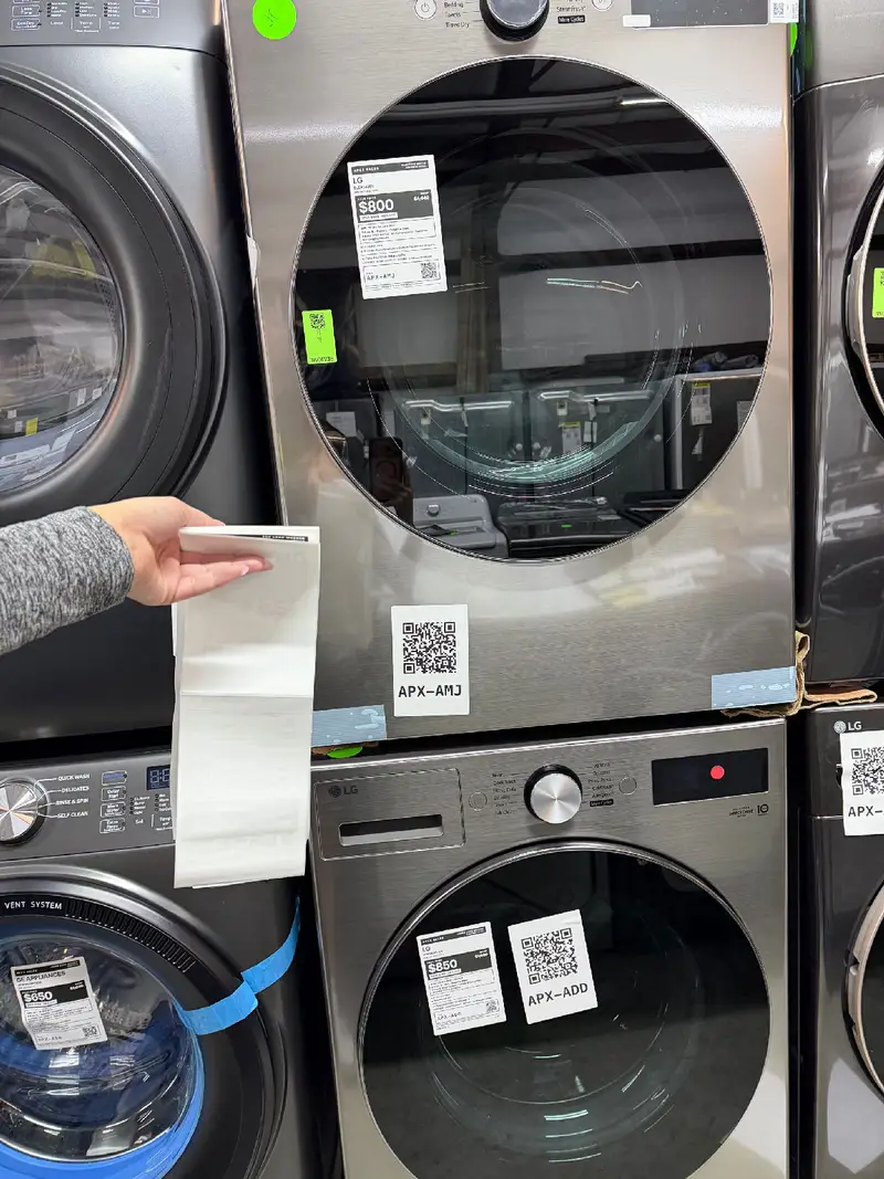 APX-AMJ — LG DLEX5800V Electric Dryer, Graphite Steel, front — Jefferson City