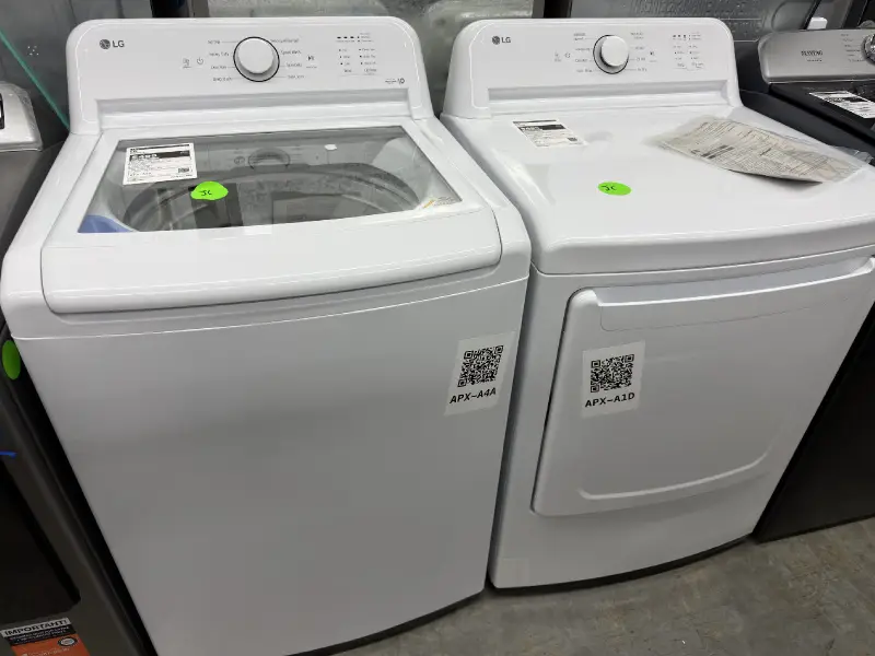 APX-A4A — LG WT6100CW Top Load Washer, White, front — Jefferson City
