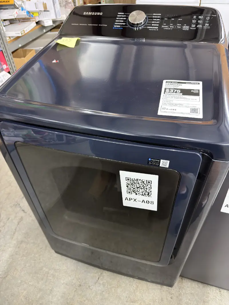 APX-A08 — Samsung DVG54CG7150DA3 Gas Dryer, Champagne, front — Jefferson City