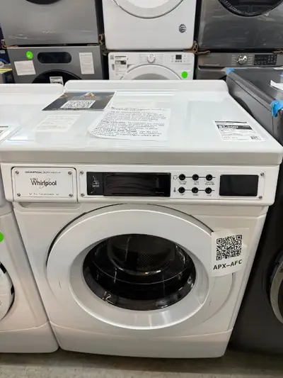 APX-AFC — Whirlpool CHW9160GW Washer, White, front — Jefferson City