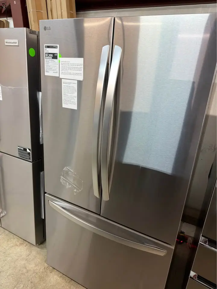 APX-A8P — LG LRFLC2706S Refrigerator, Fingerprint Resistant Stainless Steel, front — Jefferson City